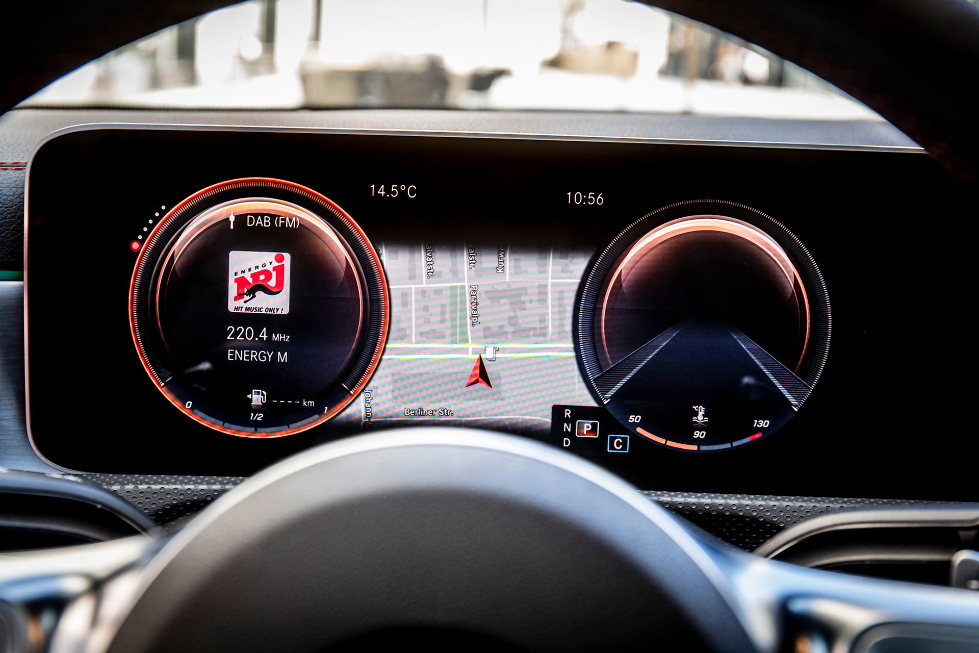 Mercedes Cla 2019 Rojo Prueba 93