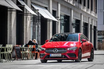 Mercedes Cla 2019 Rojo Prueba 95