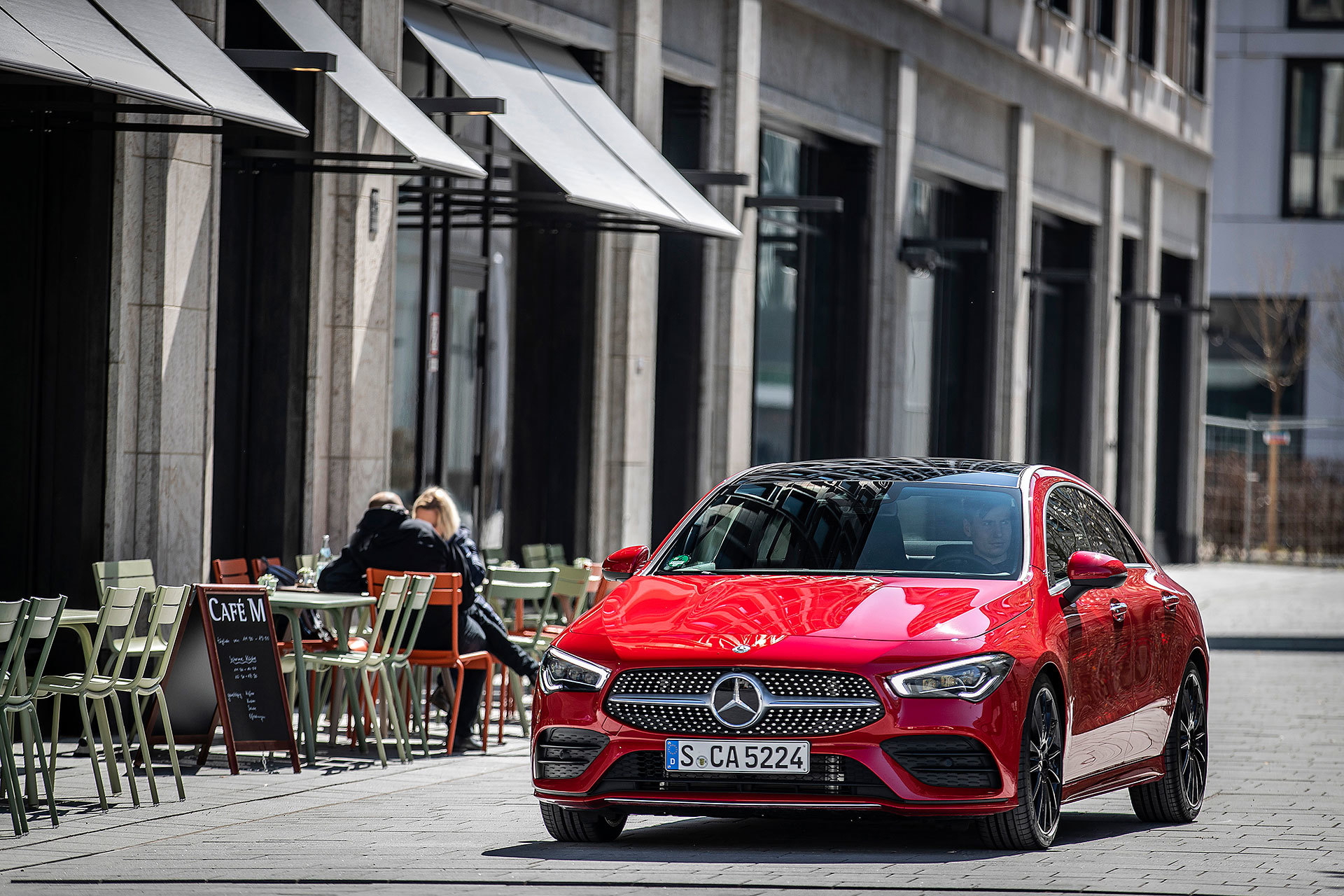 Mercedes Cla 2019 Rojo Prueba