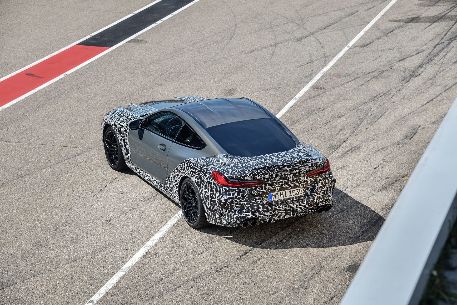 Bmw M8 2019 Camuflado Modos Frenos 09