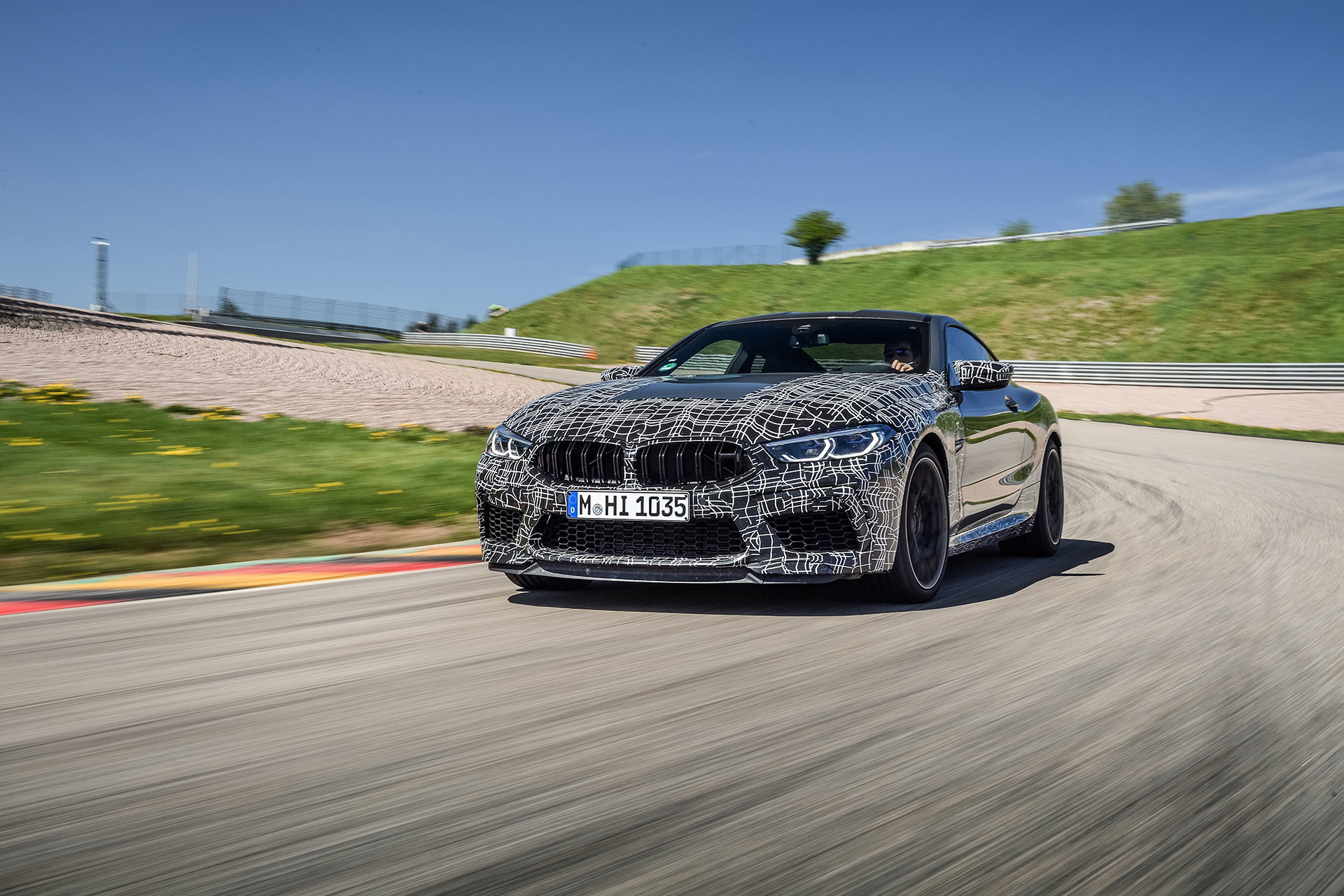Bmw M8 2019 Camuflado Modos Frenos 27