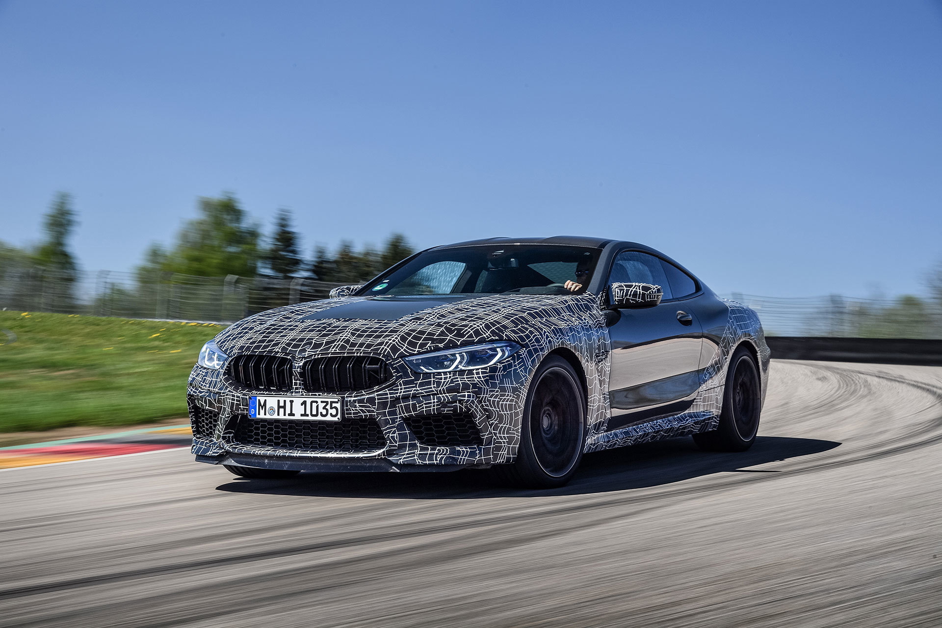 Bmw M8 2019 Camuflado Modos Frenos 28