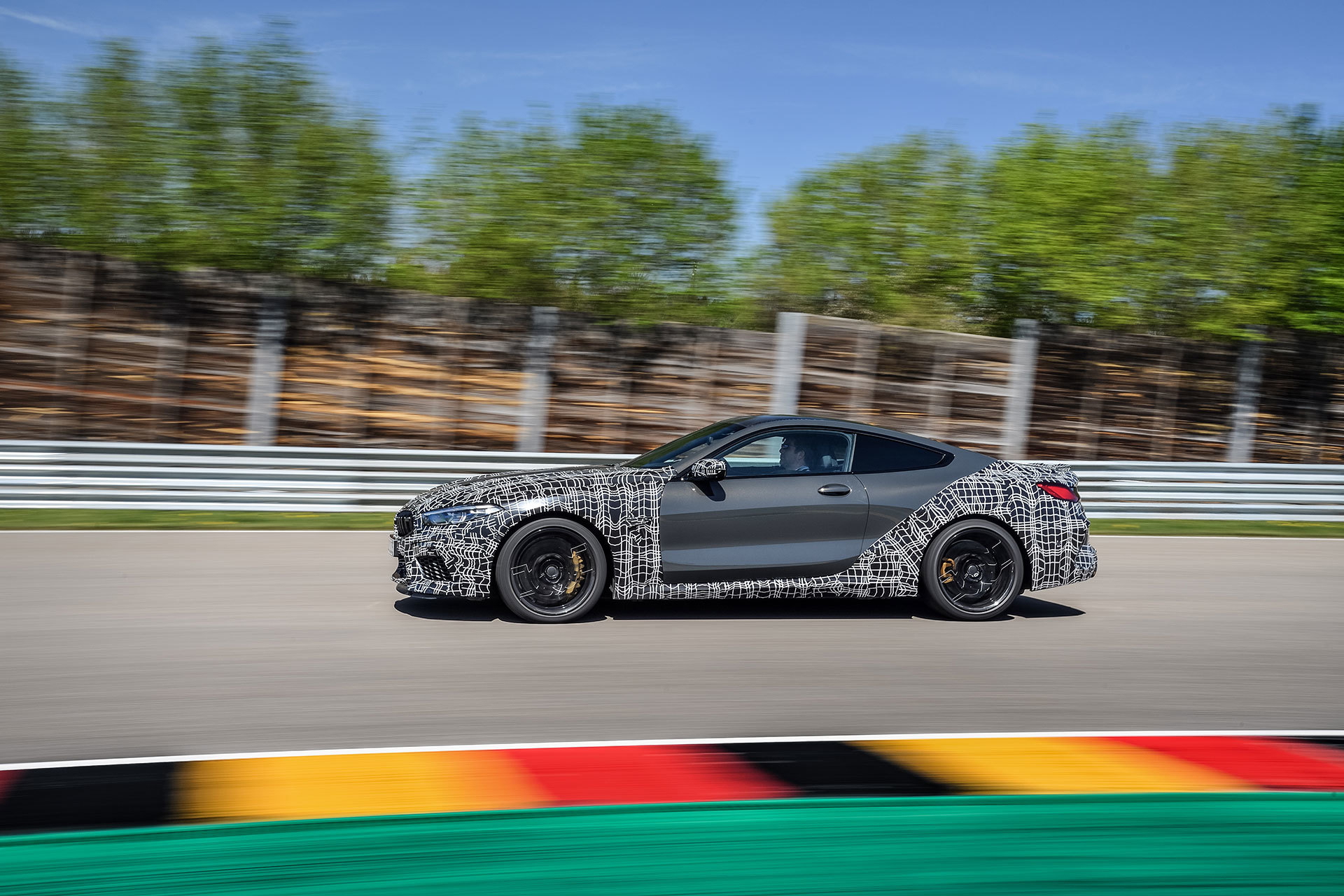 Bmw M8 2019 Camuflado Modos Frenos 29