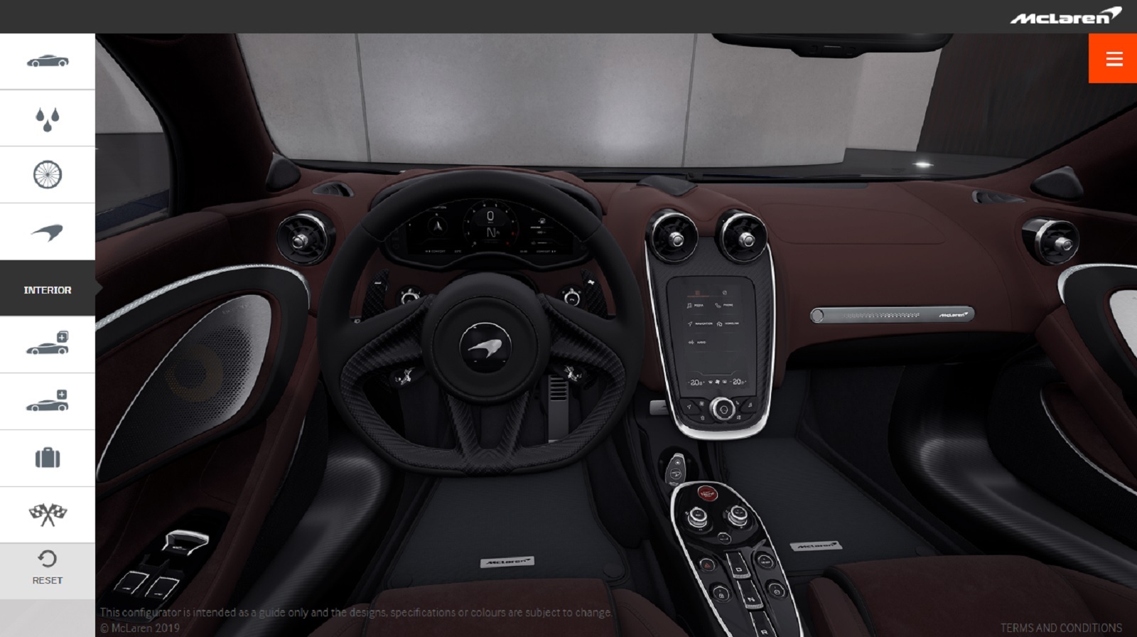 Configurador Mclaren Gt 10