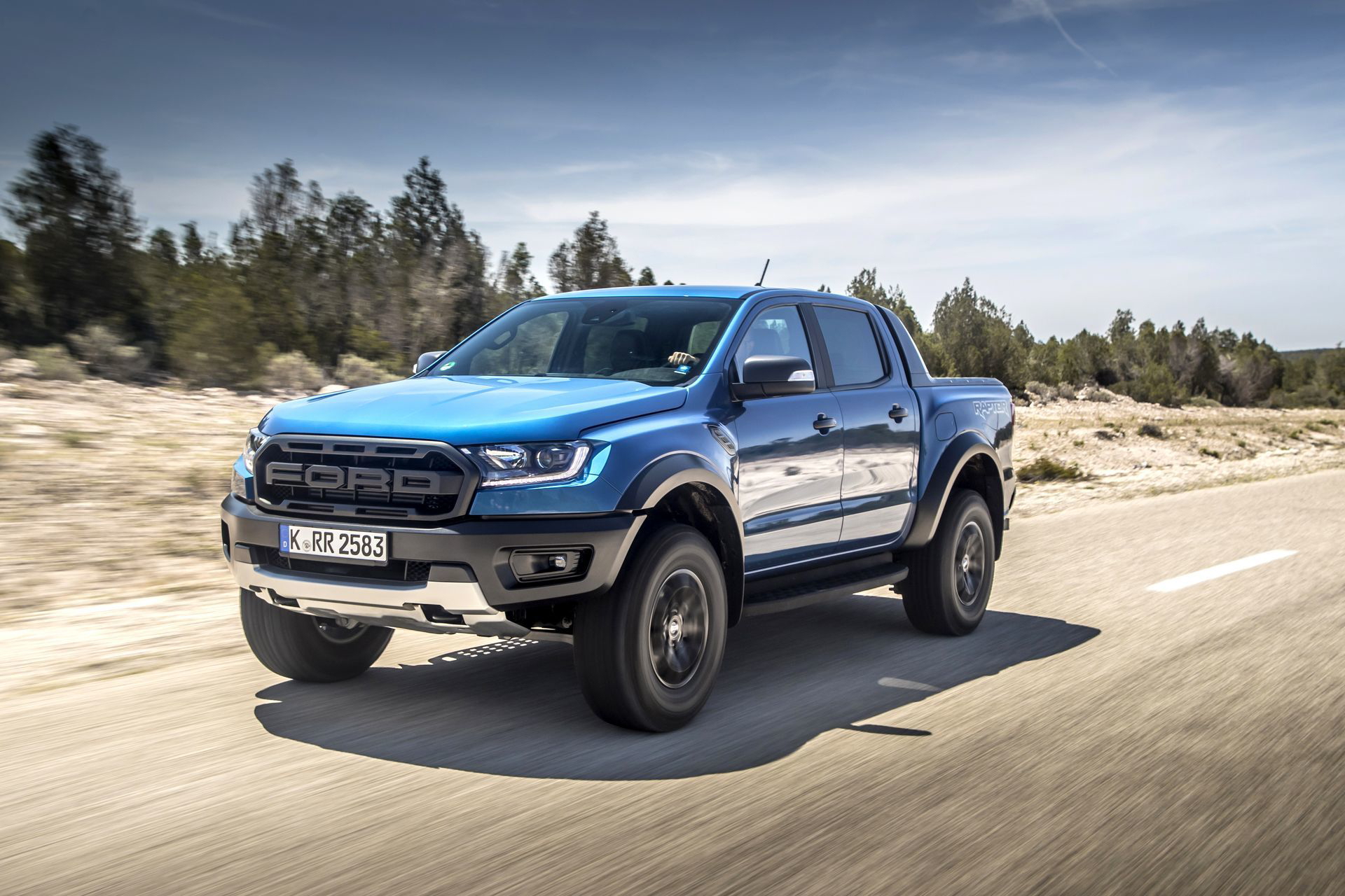 Fotos Ford Ranger Raptor Azul 10