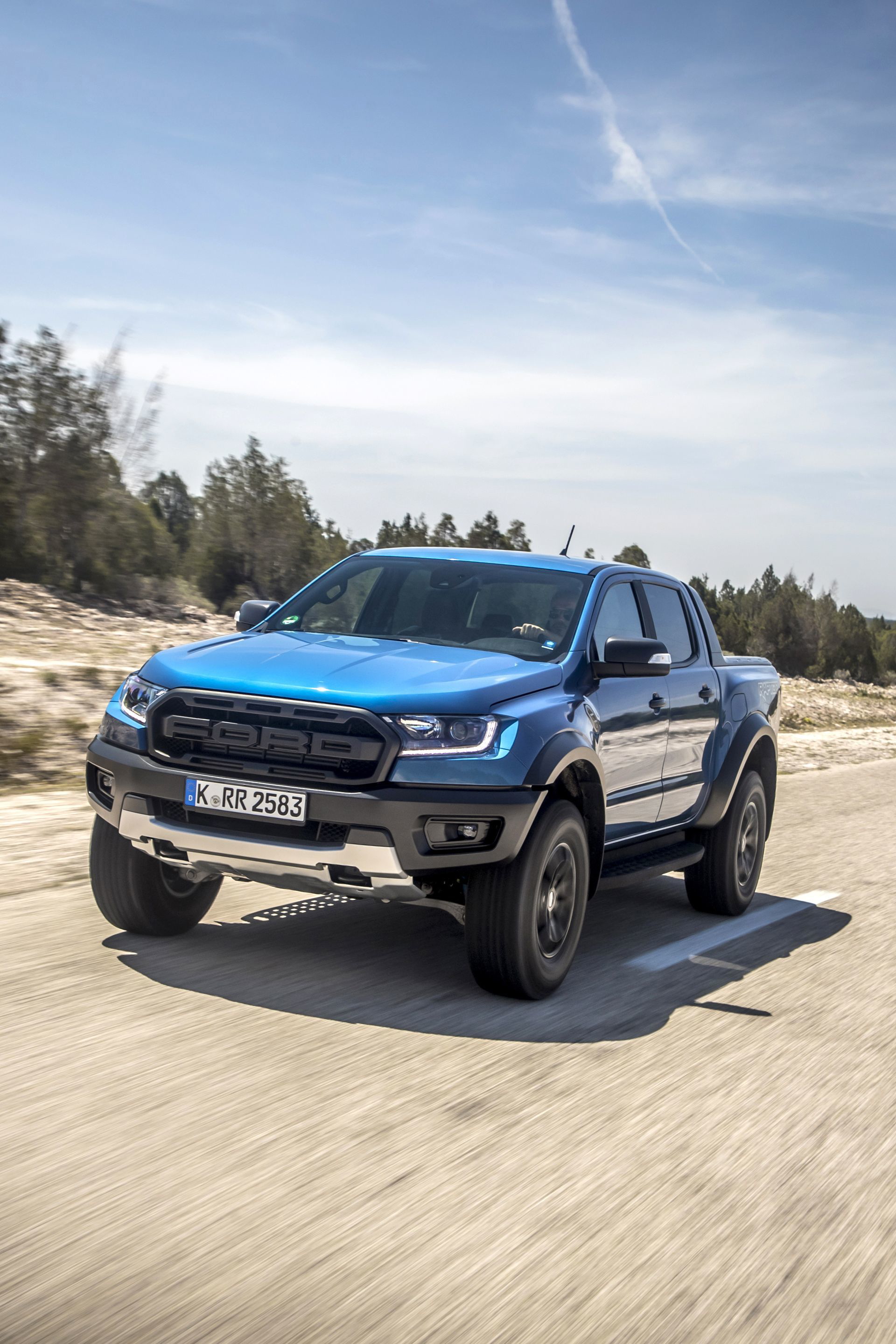 Fotos Ford Ranger Raptor Azul 11