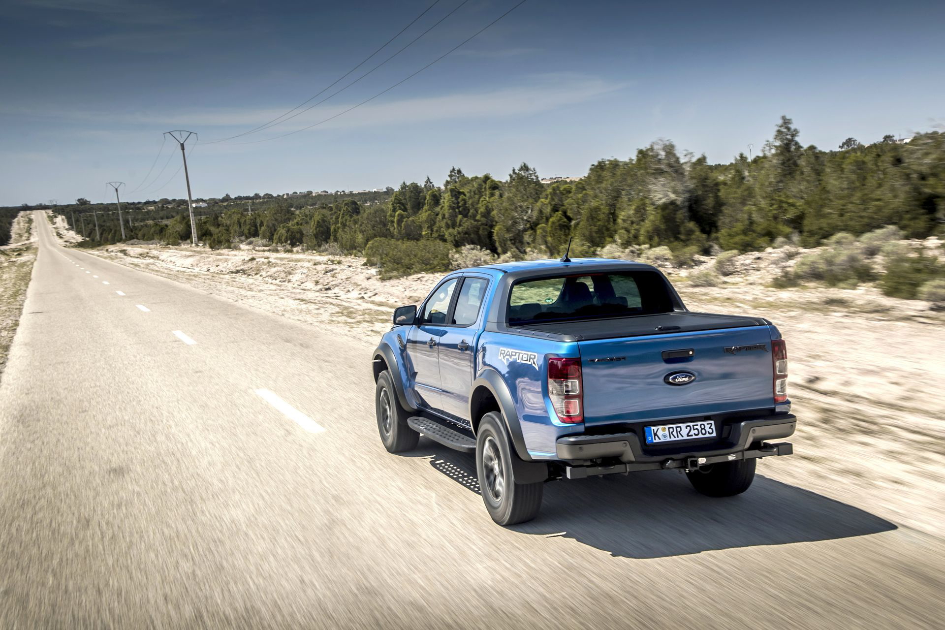 Fotos Ford Ranger Raptor Azul 14