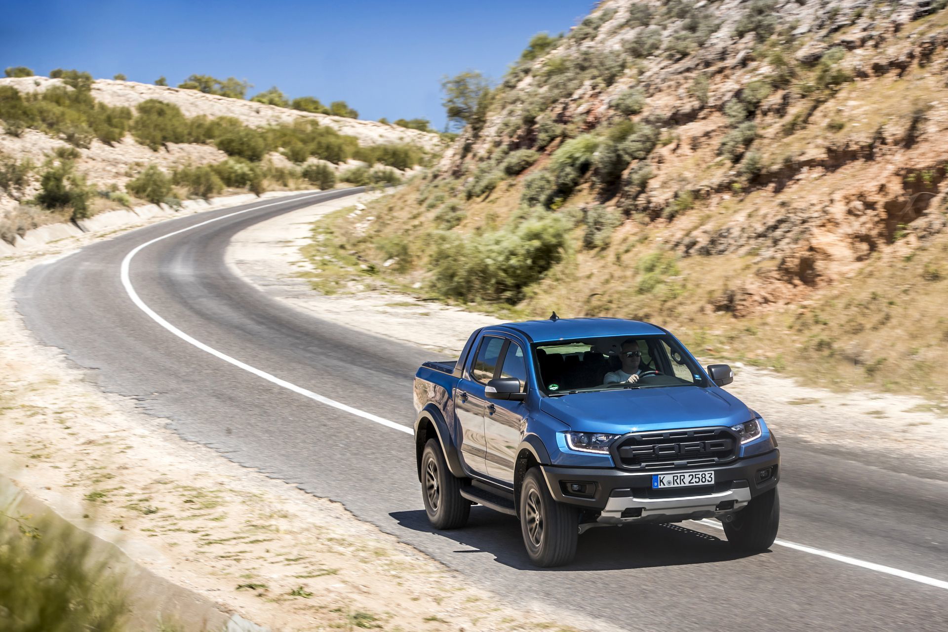 Fotos Ford Ranger Raptor Azul 15