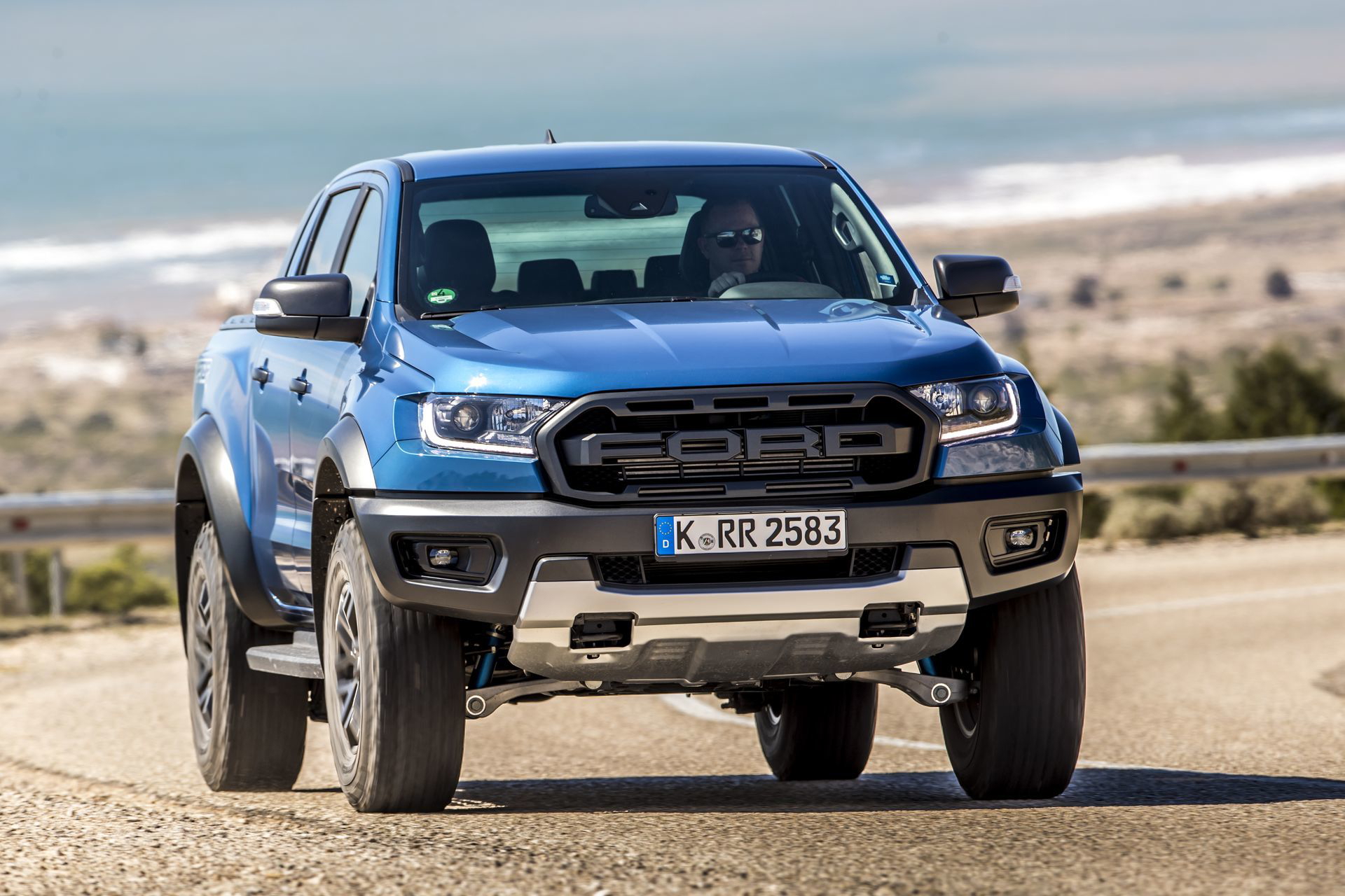 Fotos Ford Ranger Raptor Azul 19