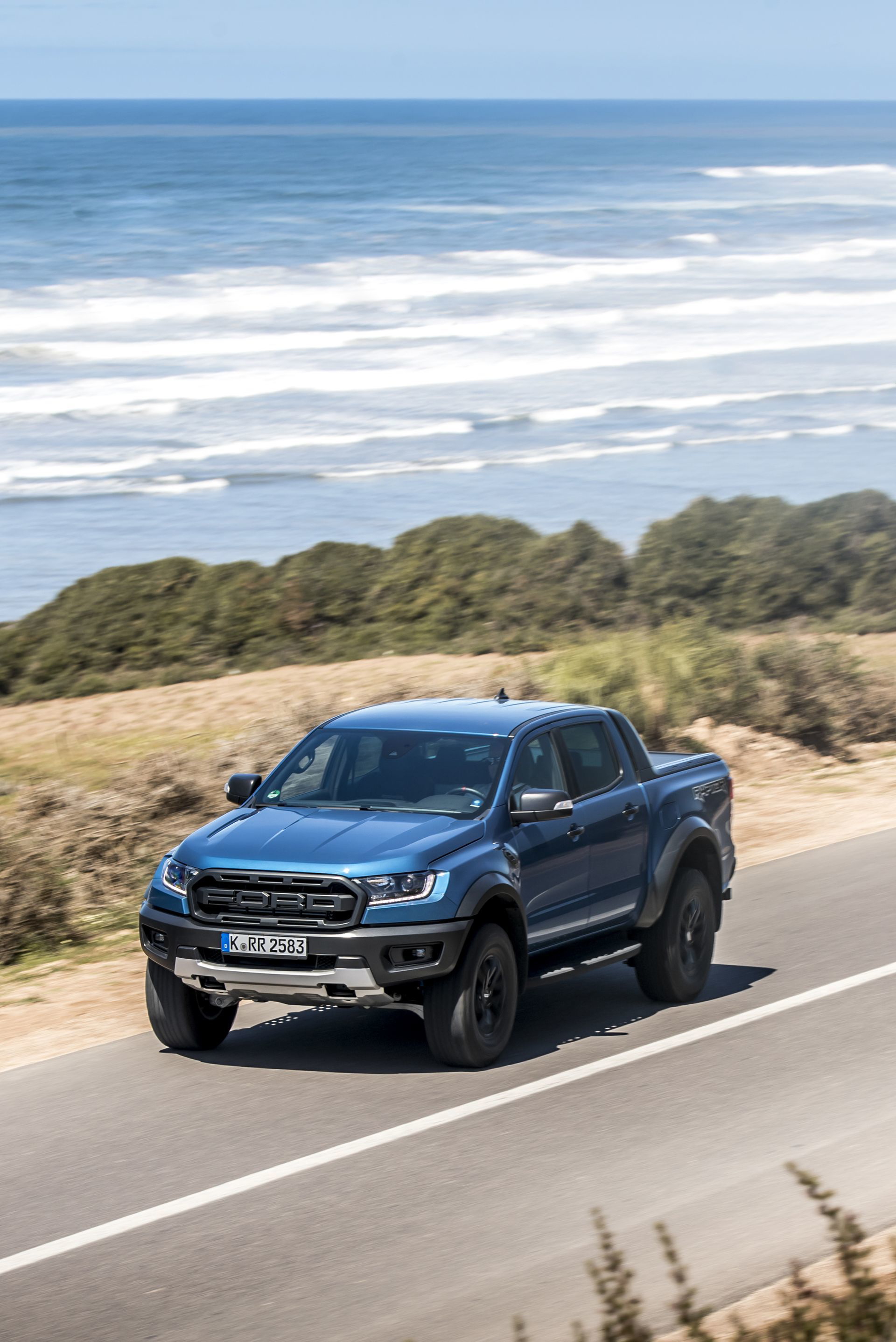 Fotos Ford Ranger Raptor Azul 23