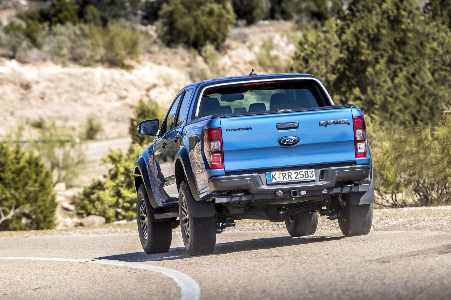 Fotos Ford Ranger Raptor Azul 27