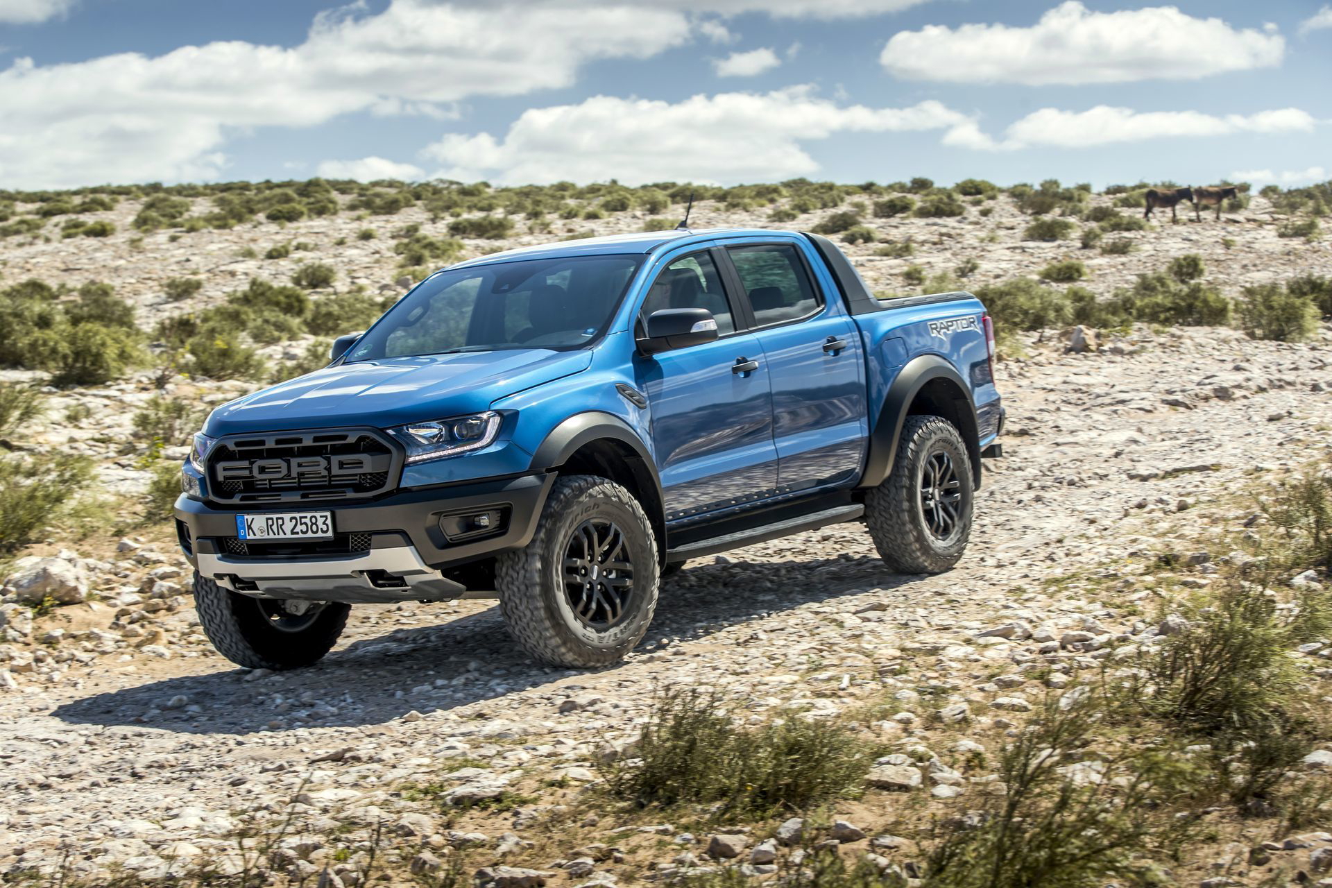 Fotos Ford Ranger Raptor Azul 33