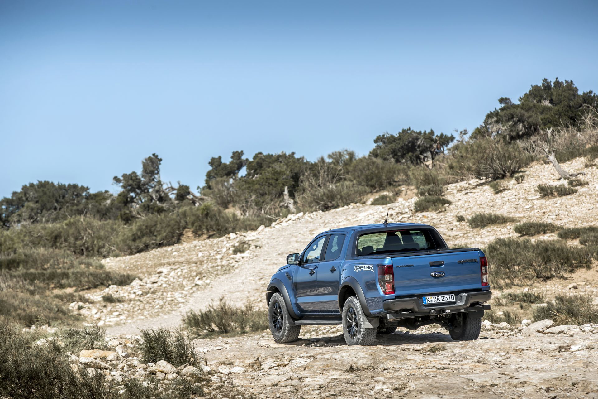 Fotos Ford Ranger Raptor Azul 35