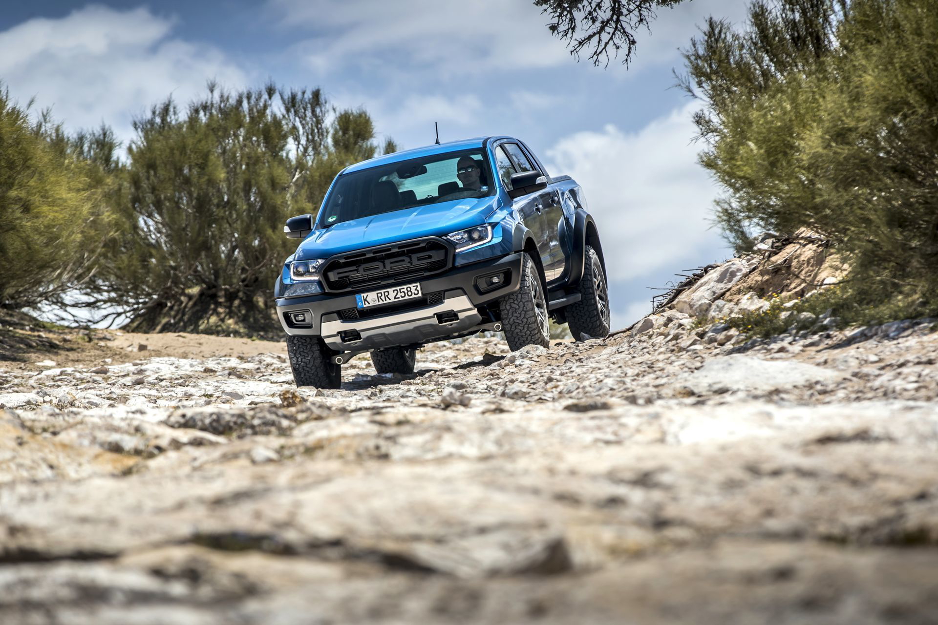 Fotos Ford Ranger Raptor Azul 38