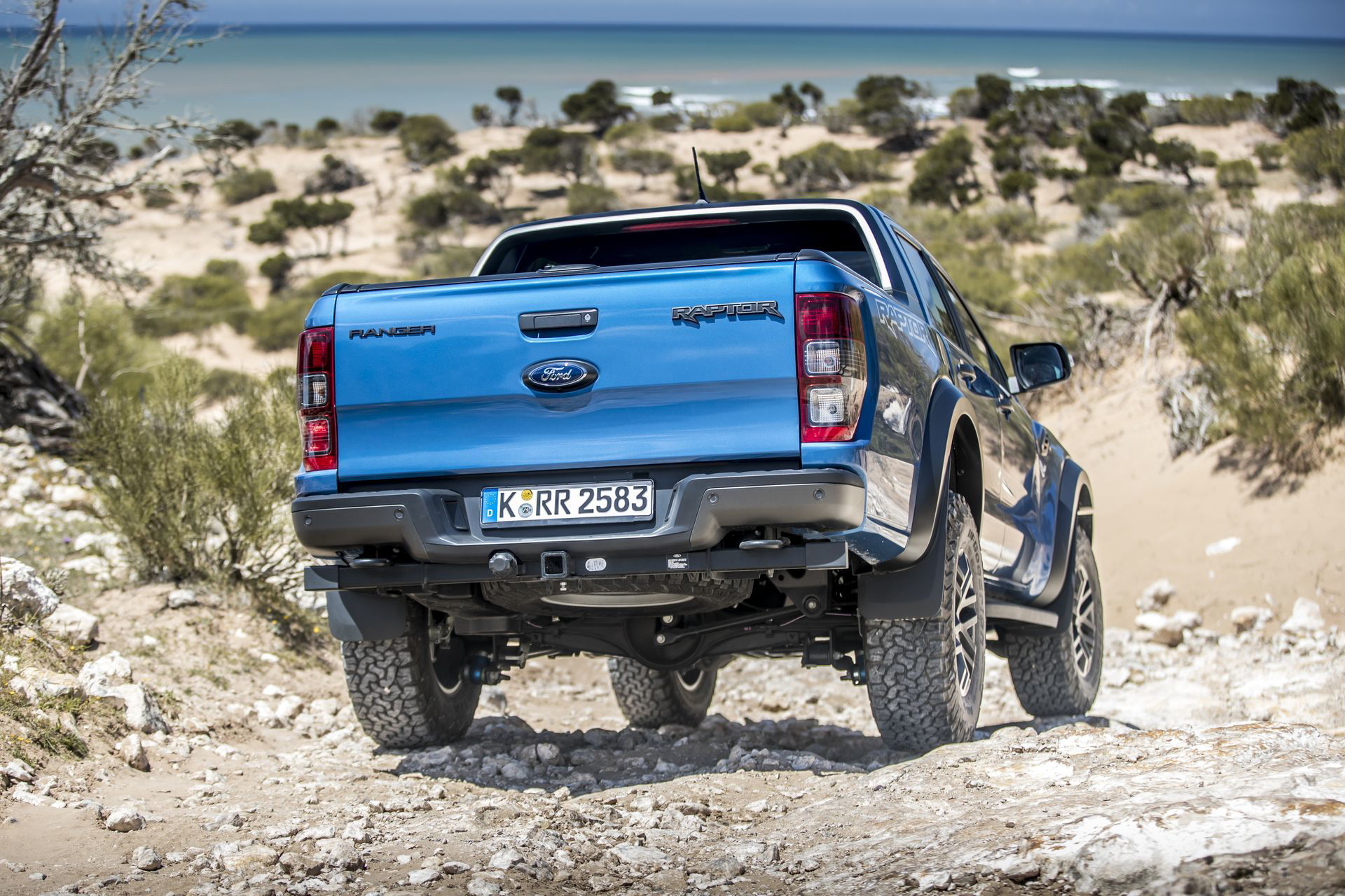 Fotos Ford Ranger Raptor Azul 40