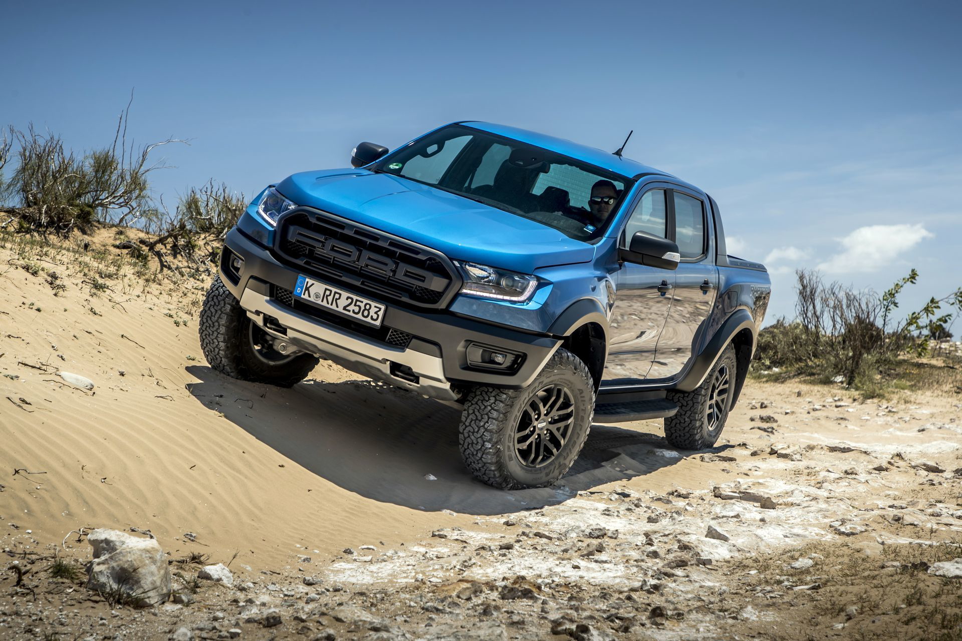 Fotos Ford Ranger Raptor Azul 42