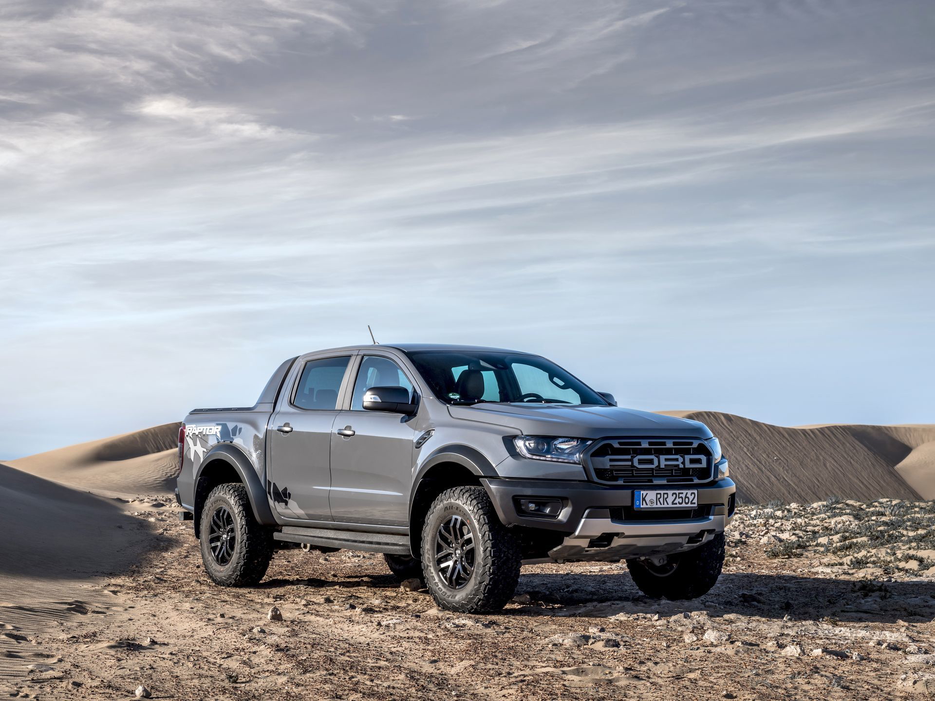 Fotos Ford Ranger Raptor Gris 1