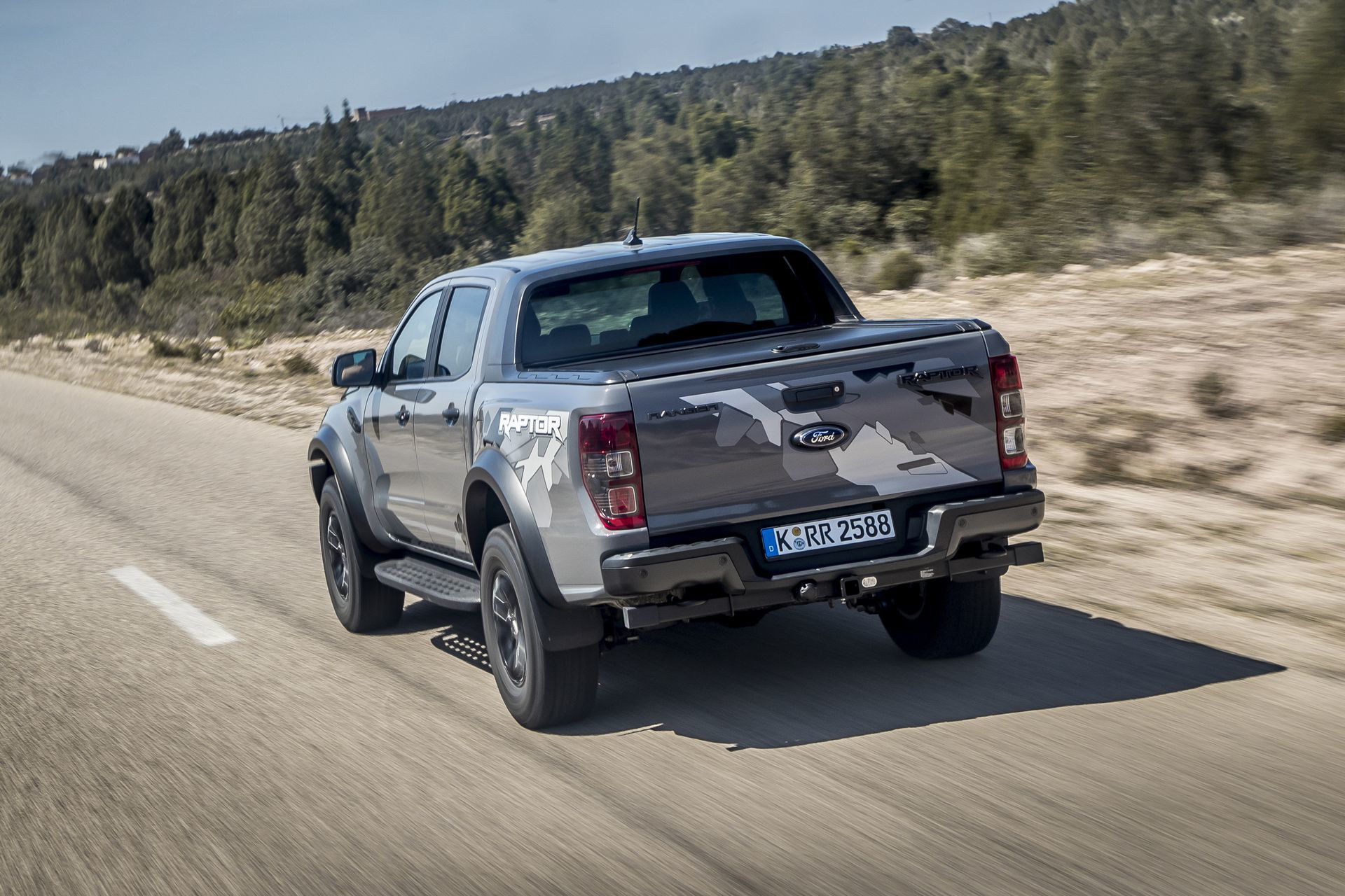 Fotos Ford Ranger Raptor Gris 12