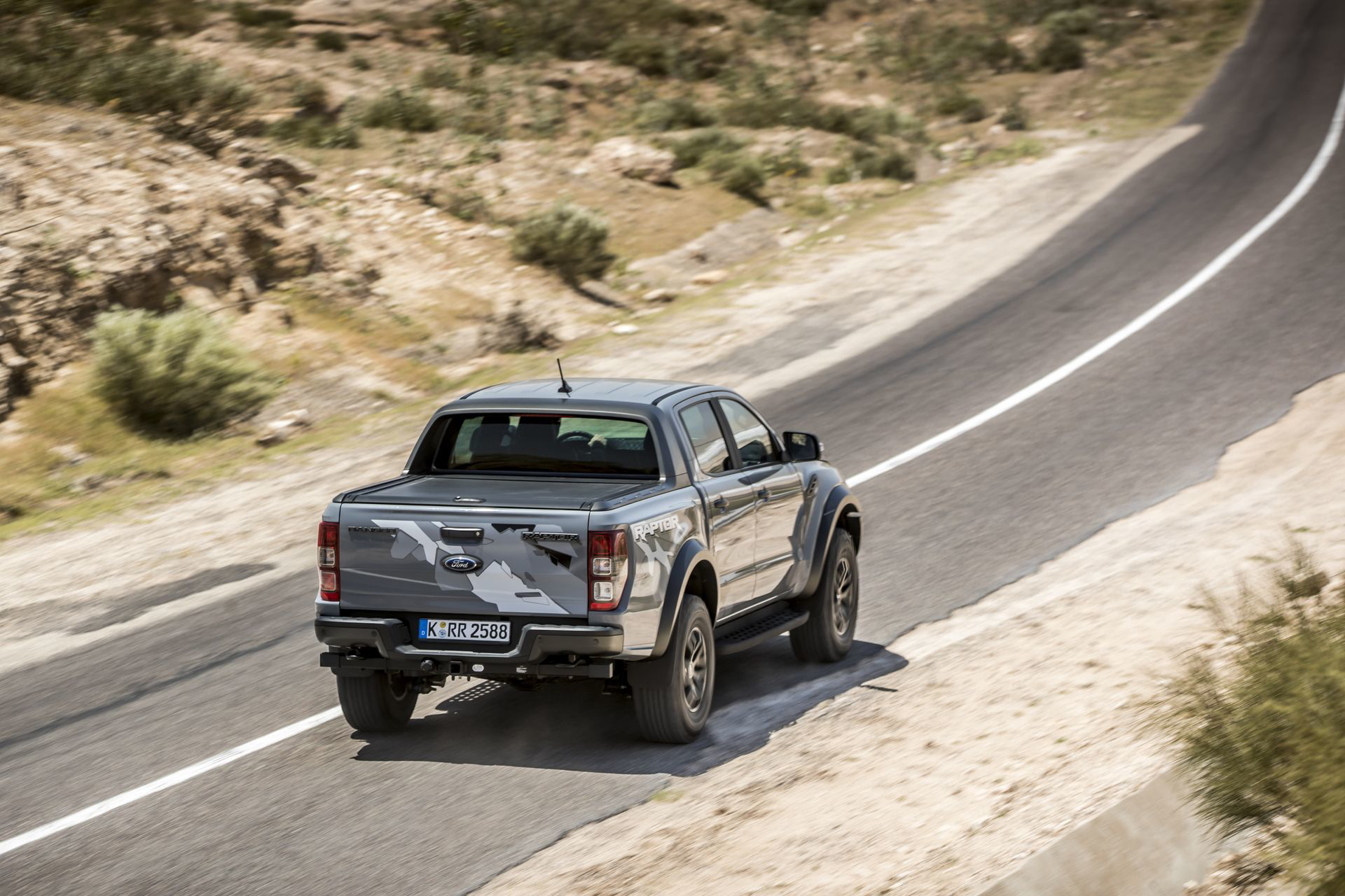Fotos Ford Ranger Raptor Gris 19