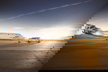 Virgin Galactic Vss Unity With Range Rover Autobiography