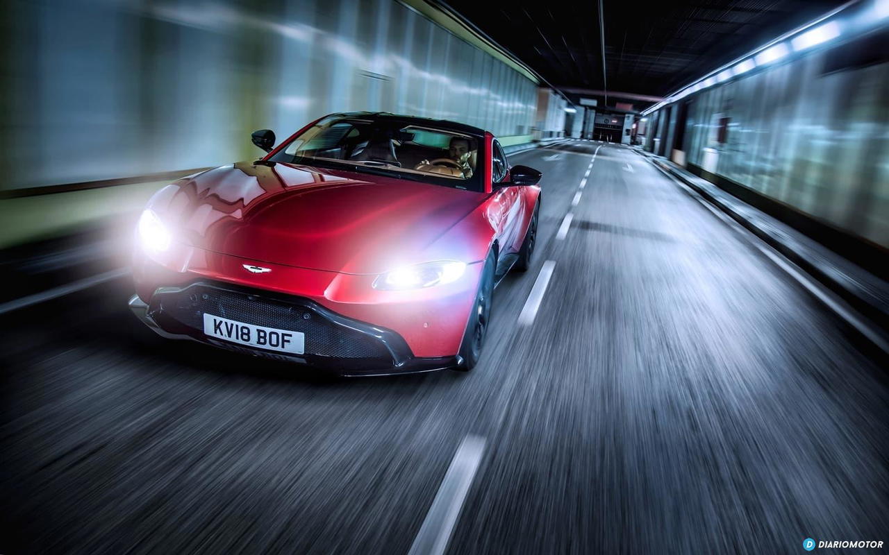 Aston Martin Vantage V8 2019 Prueba 001 Aston Martin Vantage V8 2019 Prueba 001