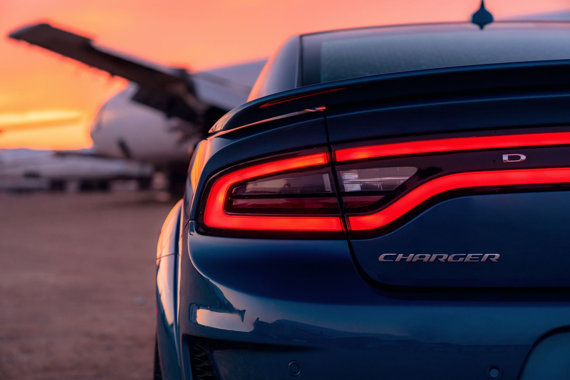 A New Rear Spoiler, Unique To The 2020 Dodge Charger Srt Hellcat