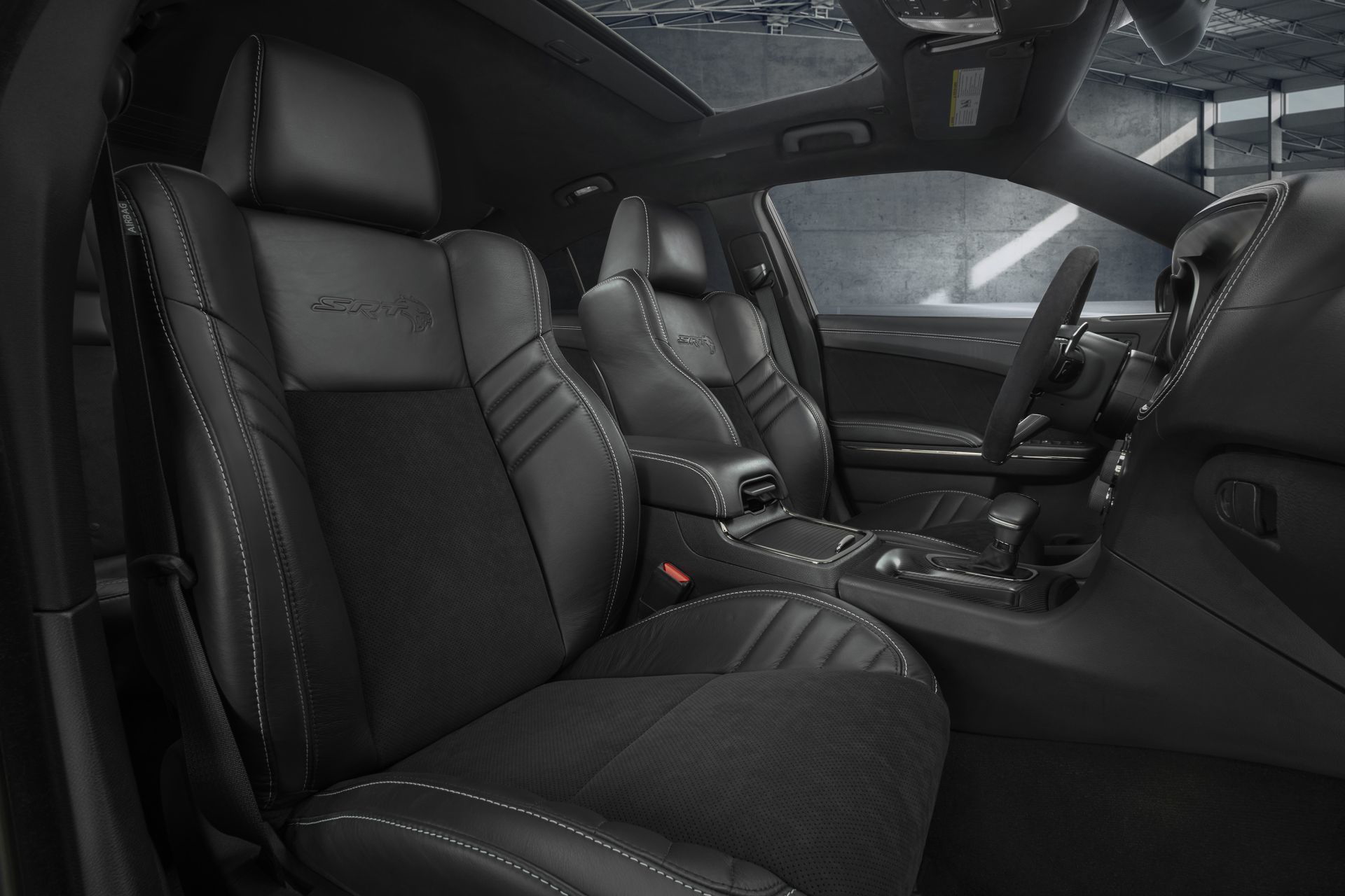 The Race Inspired Interior Of The Dodge Charger Srt Hellcat Wide