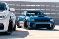 2020 Dodge Charger Scat Pack Widebody (left) And 2020 Dodge Cha
