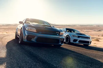 2020 Dodge Charger Srt Hellcat Widebody (left) And 2020 Dodge Ch