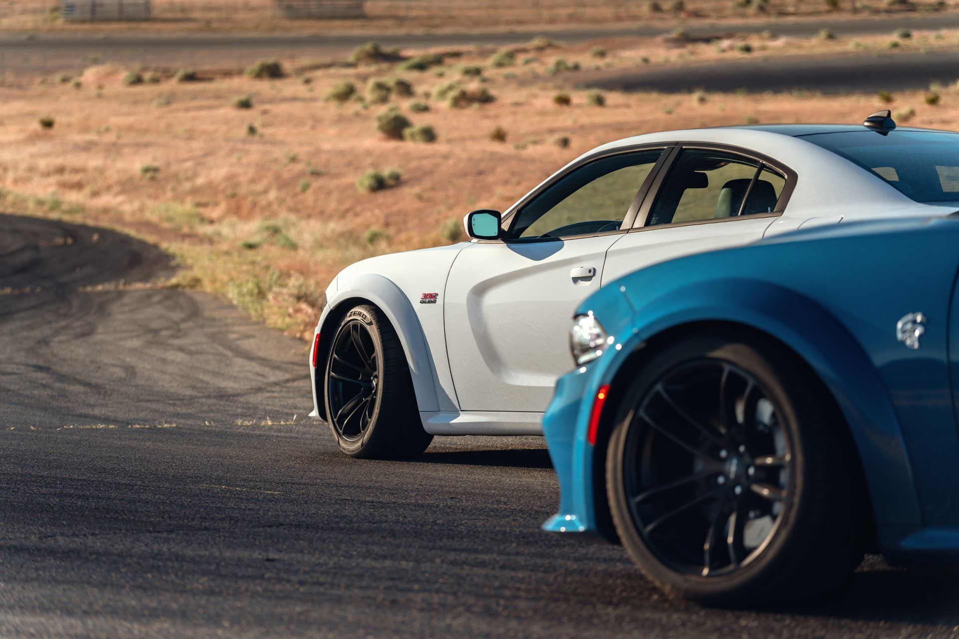 2020 Dodge Charger Srt Hellcat Widebody (front) And 2020 Dodge C