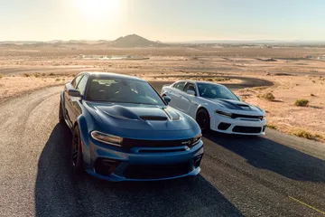 2020 Dodge Charger Srt Hellcat Widebody (left) And 2020 Dodge Ch