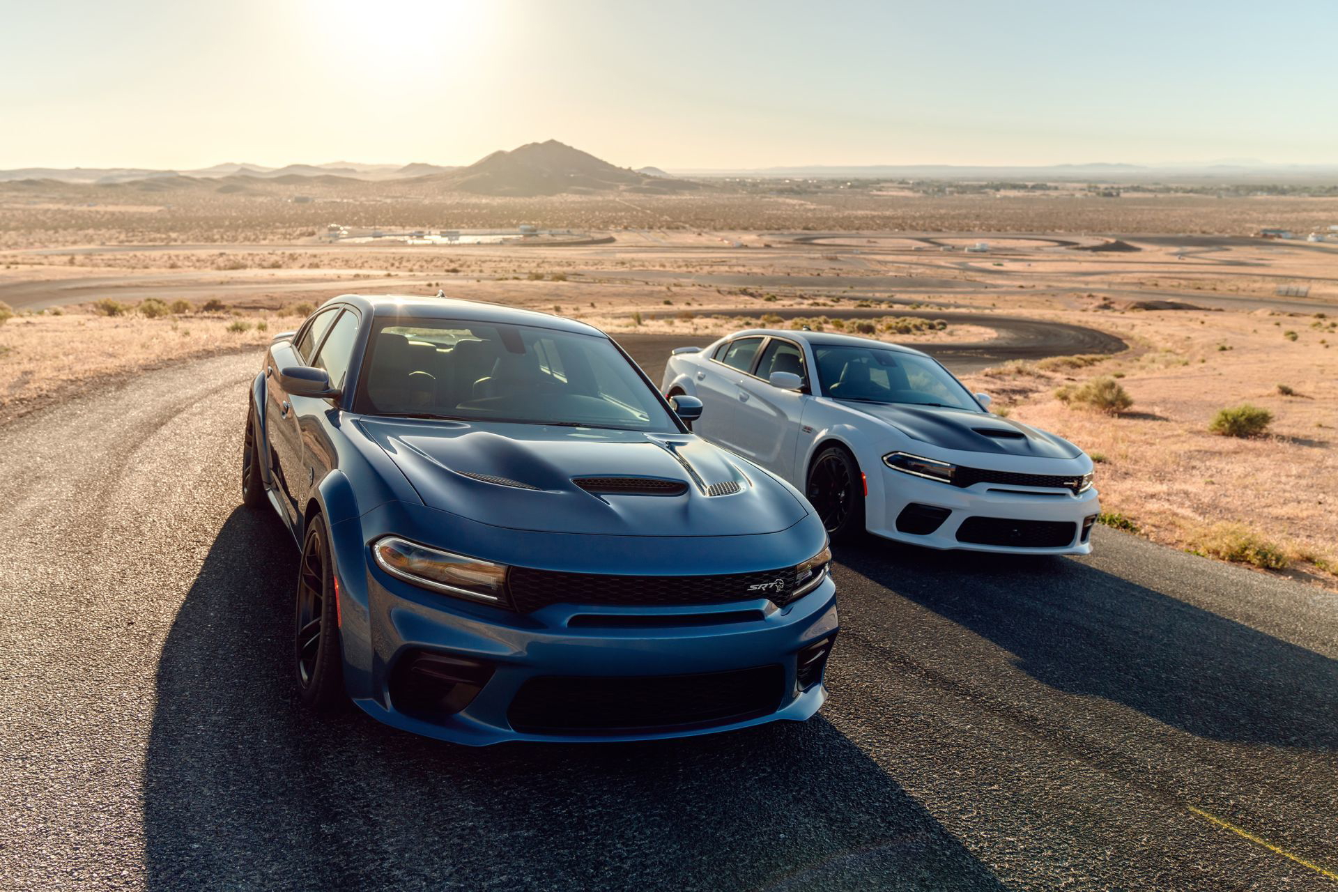 2020 Dodge Charger Srt Hellcat Widebody (left) And 2020 Dodge Ch