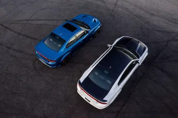 2020 Charger Srt Hellcat Widebody (left) And 2020 Dodge Charger