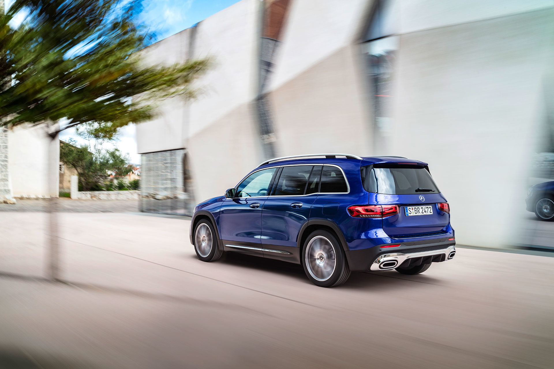 Mercedes Glb 2020 Azul 08