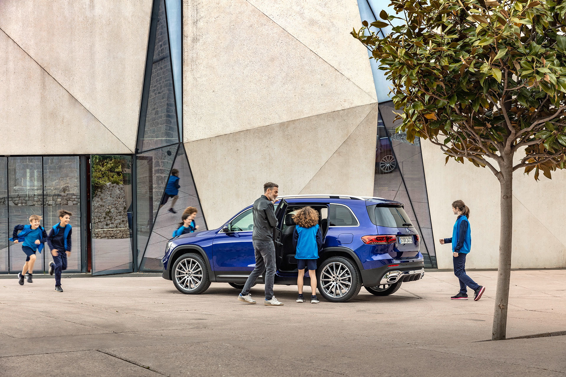 Mercedes Glb 2020 Azul 09