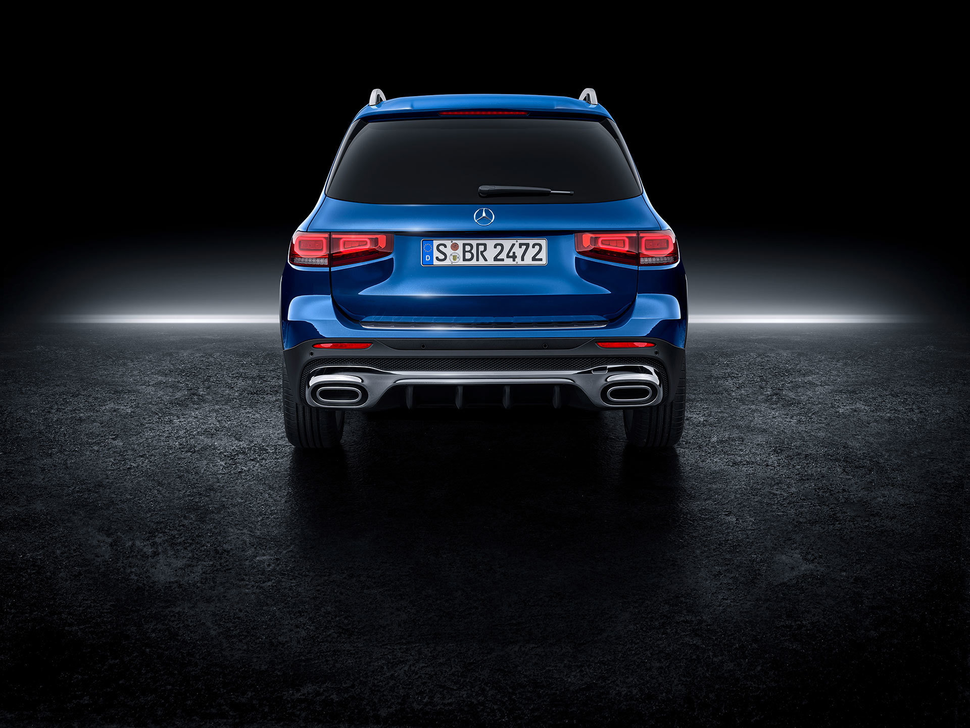 Mercedes Glb 2020 Azul 31