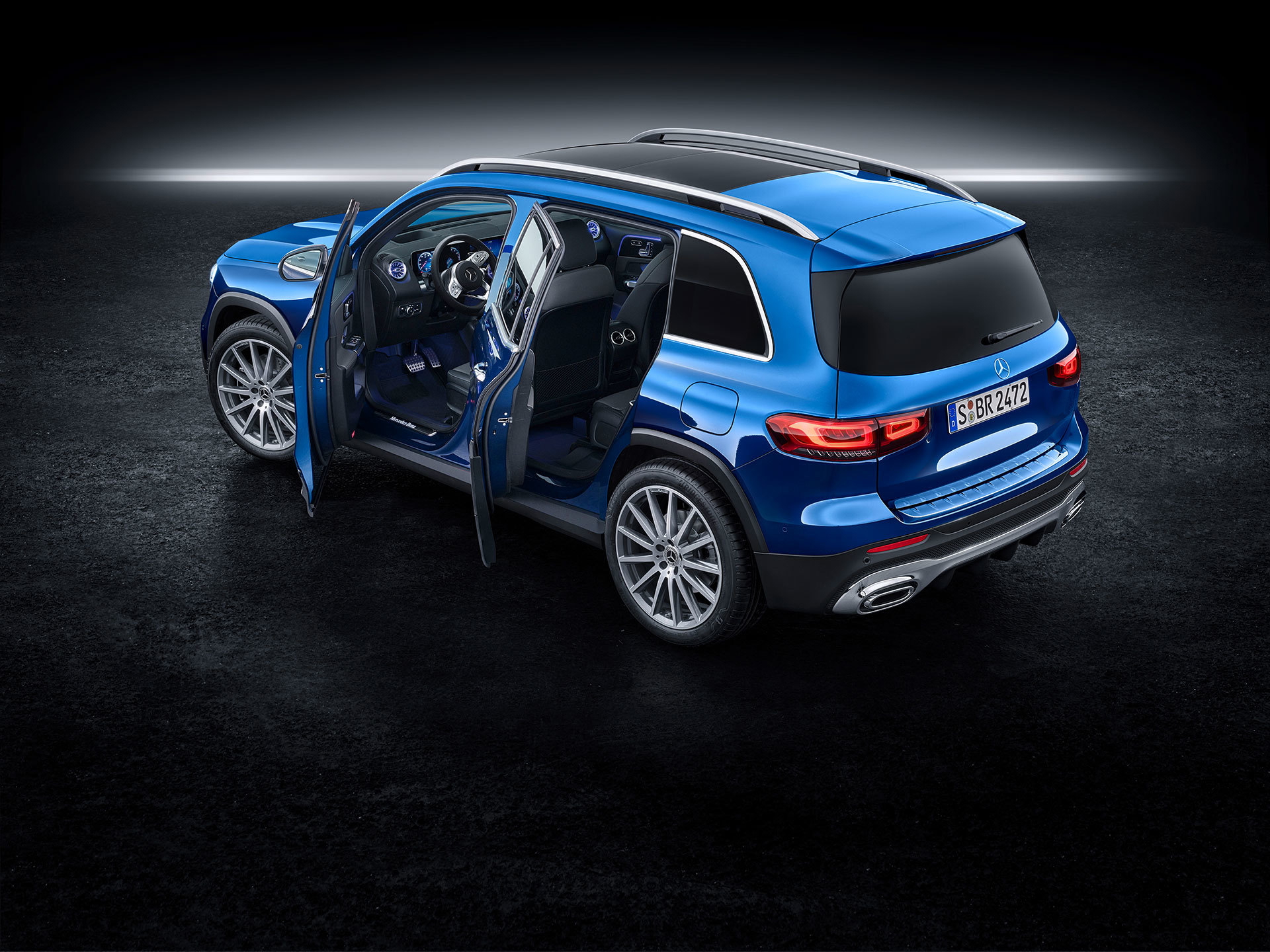 Mercedes Glb 2020 Azul 33