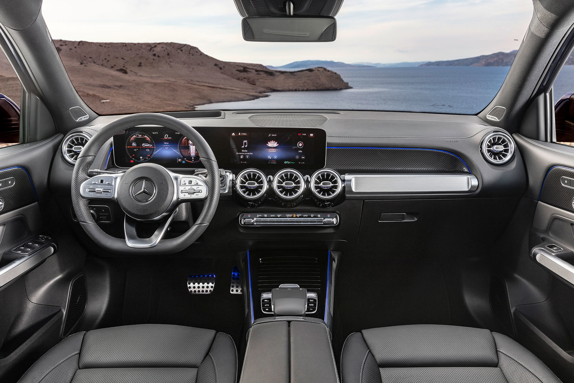 Mercedes Glb 2020 Interior 04