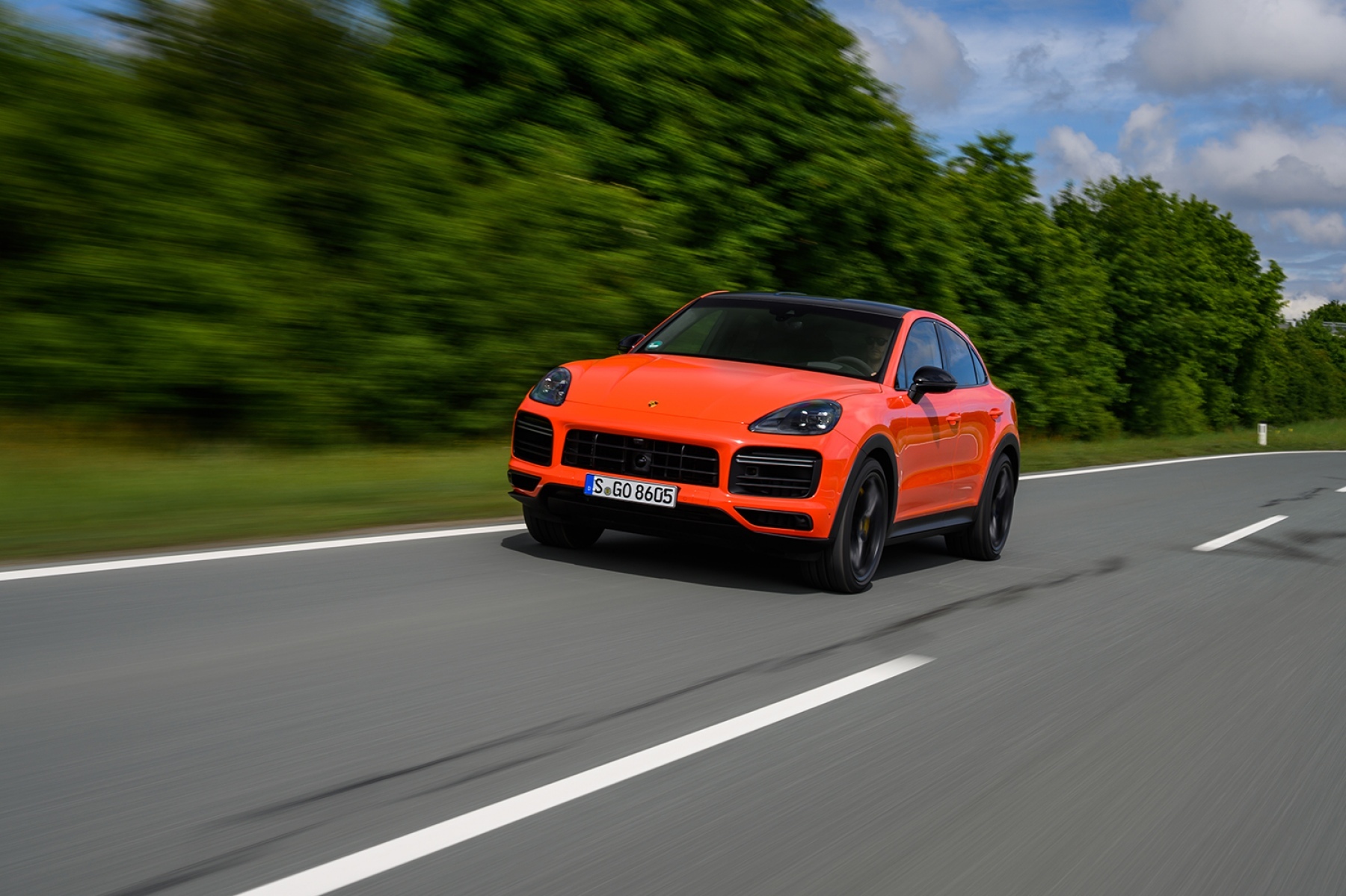 Porsche Cayenne Coupe Prueba Frontal10