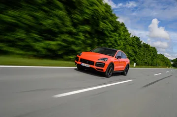 Porsche Cayenne Coupe Prueba Frontal11