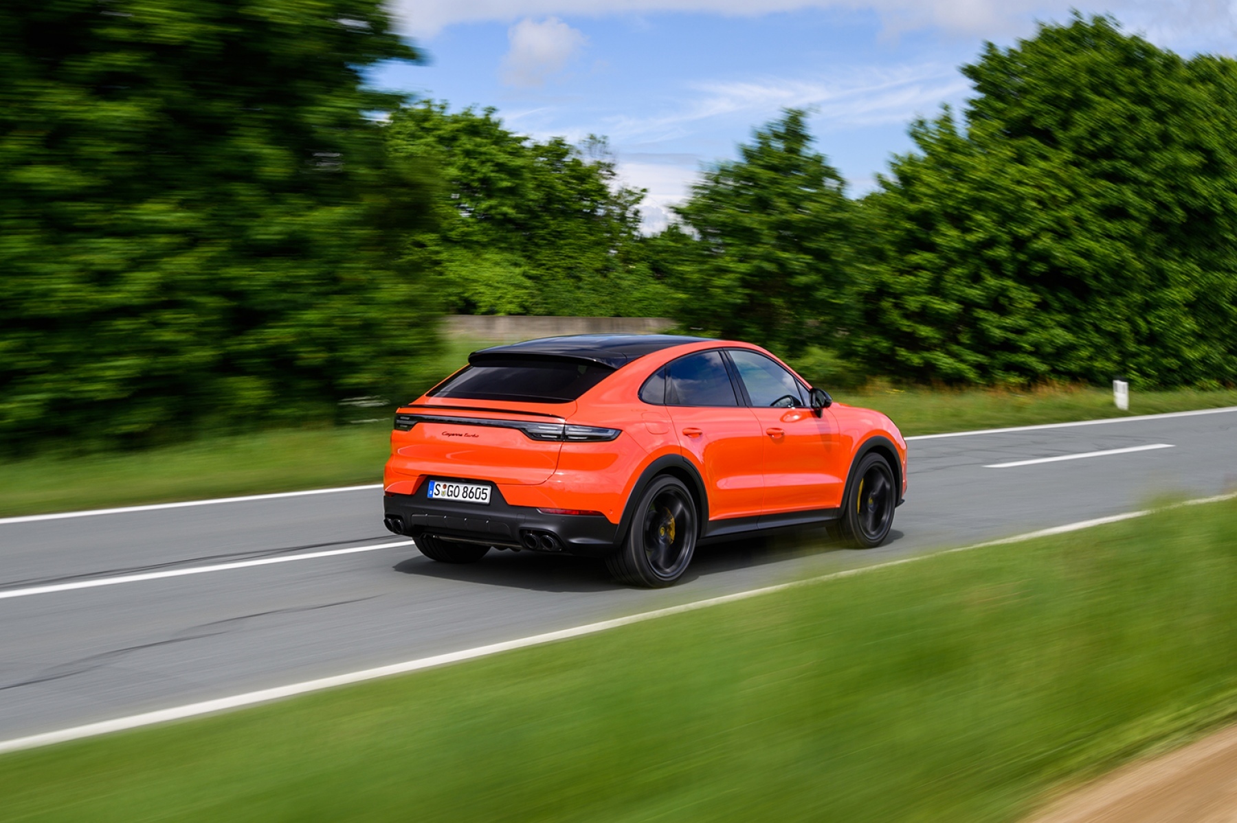 Porsche Cayenne Coupe Prueba Trasera2