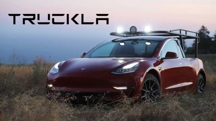 Tesla Model 3 Pick Up Truckla 0619 01