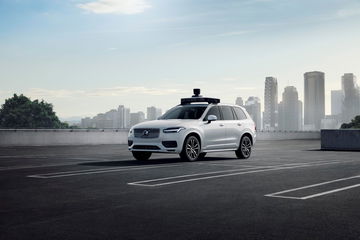 Volvo Cars And Uber Present Production Vehicle Ready For Self Driving