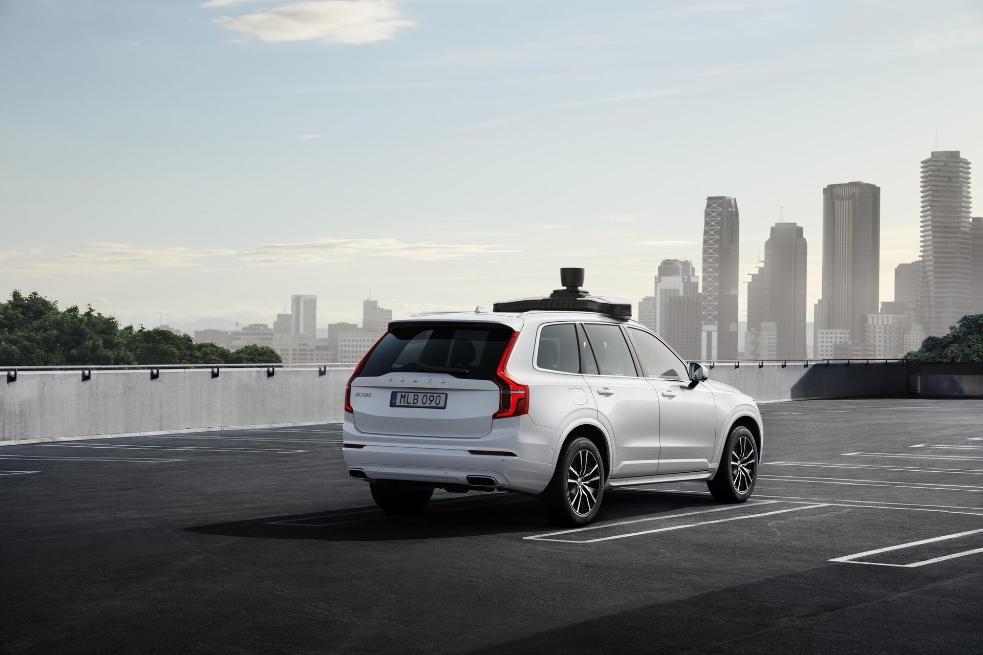 Volvo Cars And Uber Present Production Vehicle Ready For Self Driving