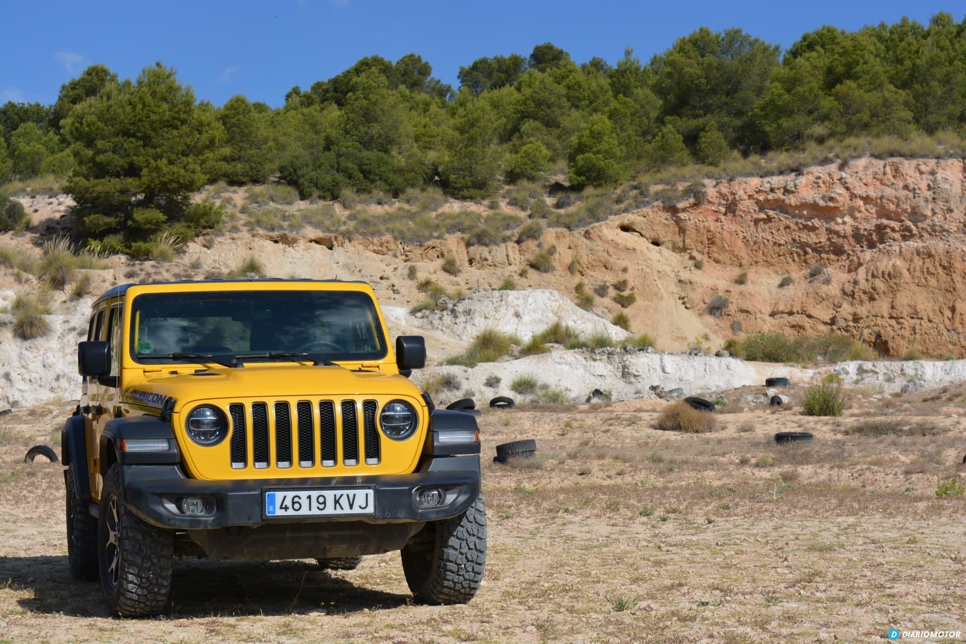 Jeep Wrangler Rubicon Frontal