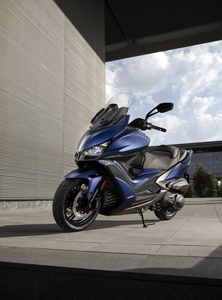Kymco Xciting S 400 Ambiente Azul 10 80922