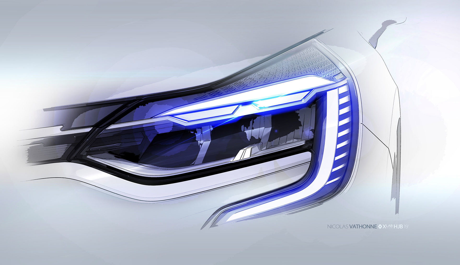 Renault Captur 2019 Bocetos 10