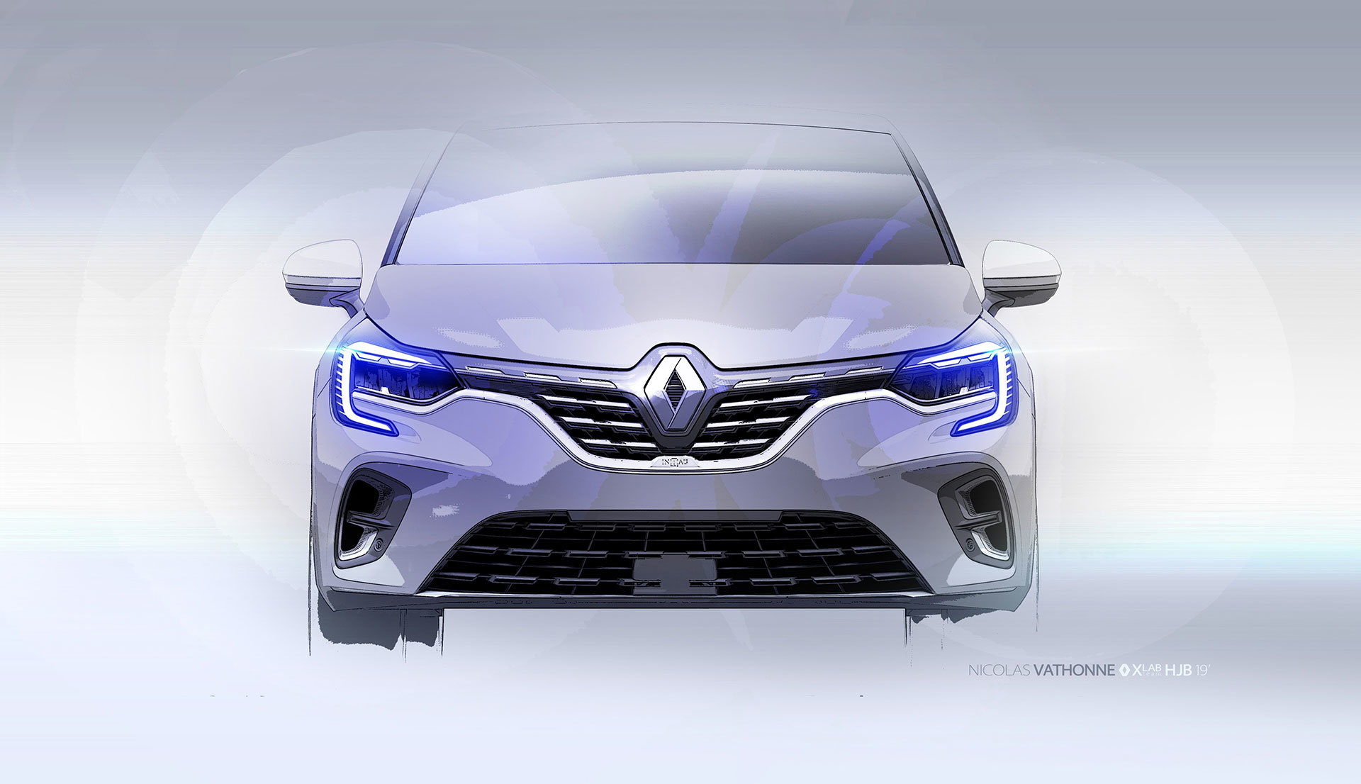 Renault Captur 2019 Bocetos 12