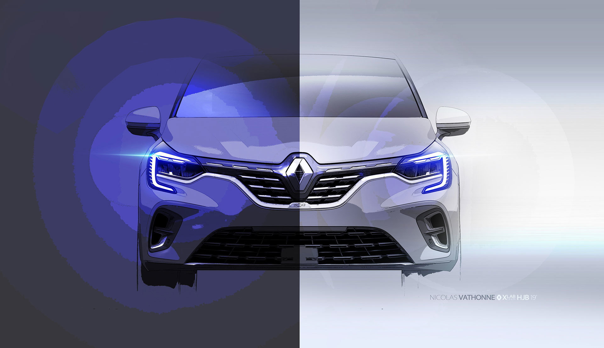 Renault Captur 2019 Bocetos 13