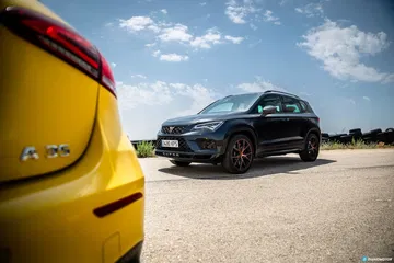 Mercedes Amg A 35 Vs Cupra Ateca 14